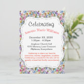 feierlich einladung (Stehend Vorderseite)