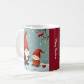 Feierlich gemütliche Weihnachtsfeier in Disgua Kaffeetasse (Vorderseite Links)