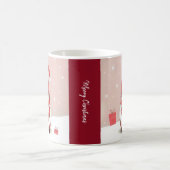 Feierlich gemütliche Weihnachtsfeier in Disgua Kaffeetasse (Mittel)