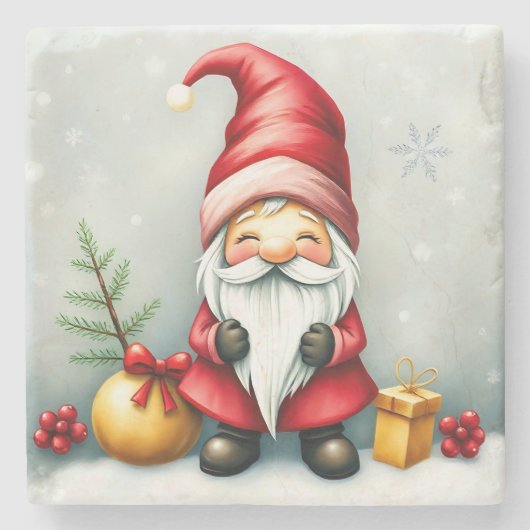 Feierlich gemütliche Weihnachtsfeier in Disgua Steinuntersetzer (Vorderseite)