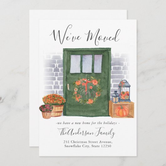 Feierlich haben wir das Kürbiskrönen-Tor-Bewegung Ankündigung (Vorne/Hinten)