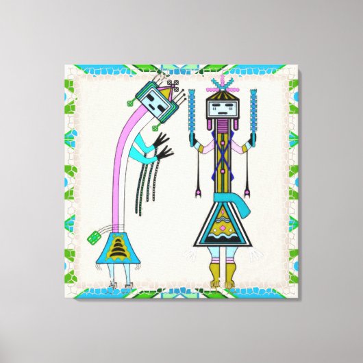 feierlich leinwanddruck (Vorderseite)