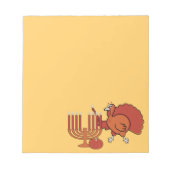Feierlich "Thanksgivukkah" Notizblock (Vorderseite)
