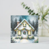 Feierlich Tiny Zuhause Weihnachten (Stehend Vorderseite)