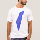 Feierliche ע ם ש ר ל י Israel T-Shirt (Vorderseite)