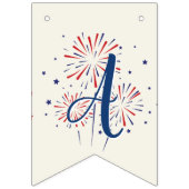 Feierliche 4. Juli Barbecue Picnic Wimpelkette (Zweite Fahne)