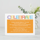 Feierliche Abschluss-Einladung Einladung (Stehend Vorderseite)