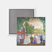 Feierliche Ansammlung, 1910 Magnet (Vorderseite/Rückseite)