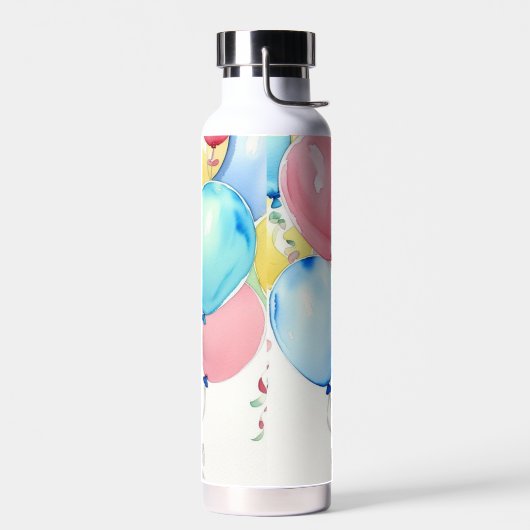 Feierliche Ballons Trinkflasche (Links)