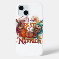 Feierliche Beats - farbenfrohe Navratri Feier Desi