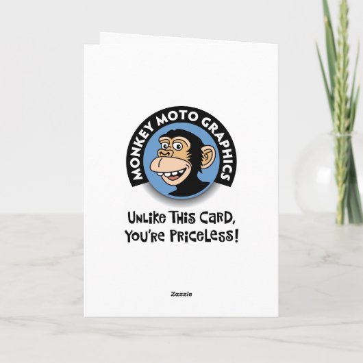 Feierliche Begrüßung der Mutter Karte (Rückseite)