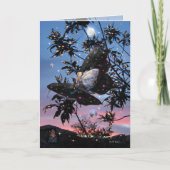 Feierliche Begrüßung im Mittelsommer Karte (Vorderseite)