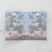 Feierliche Begrüßung im Mittelsommer Karte (Innenseite)