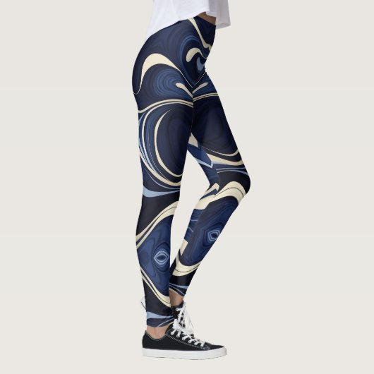 Feierliche Blends mit Moderne im Behagen Leggings (Rechts)