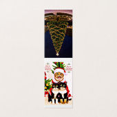 Feierliche Botschaften für das Glück der Tochter (Außenseite Aufgefaltet)