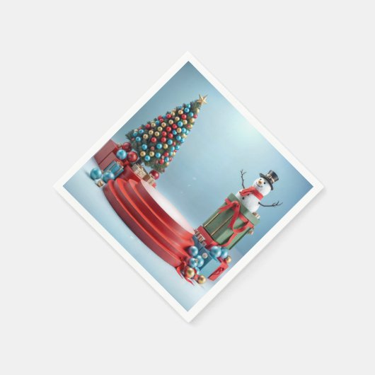 Feierliche Bühne Serviette (Ecke)