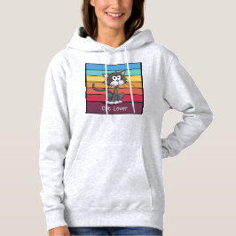 Feierliche Cat Lover Hoodie