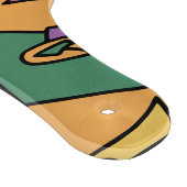 Feierliche chaotische Doodle Schneidebrett (Ecke)