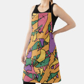 Feierliche chaotische Doodle Schürze (InSitu)