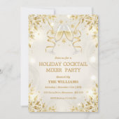 Feierliche Cocktail-Mixer-Party Einladung (Vorderseite)