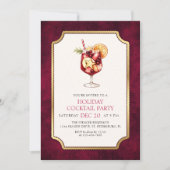 Feierliche Cocktailparty Einladung (Vorderseite)