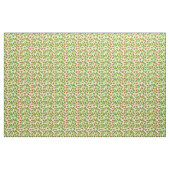 Feierliche Cranberry Fruchtmuster, grün Stoff (Yard (91,4 cm))