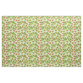 Feierliche Cranberry Fruchtmuster, grün Stoff (Fat Quarter (45,7 x 55,9 cm))