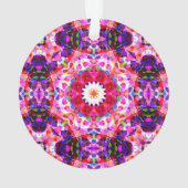 Feierliche Dekoration Pink Blue Green Star zu Weih (Rückseite)