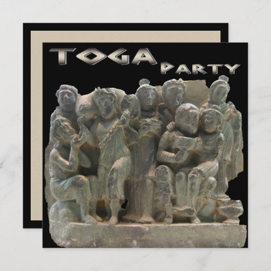 Feierliche Einladung (Vorne/Hinten)