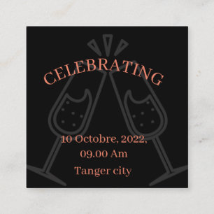 Feierliche Einladung