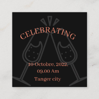 Feierliche Einladung 