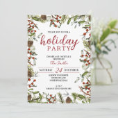 Feierliche Einladung, Abendessen und Cocktails Einladung (Stehend Vorderseite)