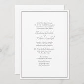 Feierliche Einladung der beiden Eltern (Vorne/Hinten)