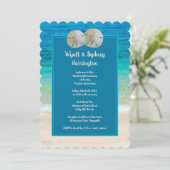 Feierliche Einladung zu den Sand Dollars zum Jubil (Stehend Vorderseite)