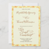 Feierliche Einladung zur feierlichen Begehung von (Vorderseite)