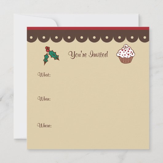 Feierliche Einladungen (Rückseite)