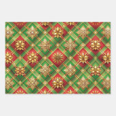 Feierliche Elegance Geschenkpapier Set (Vorderseite 3)