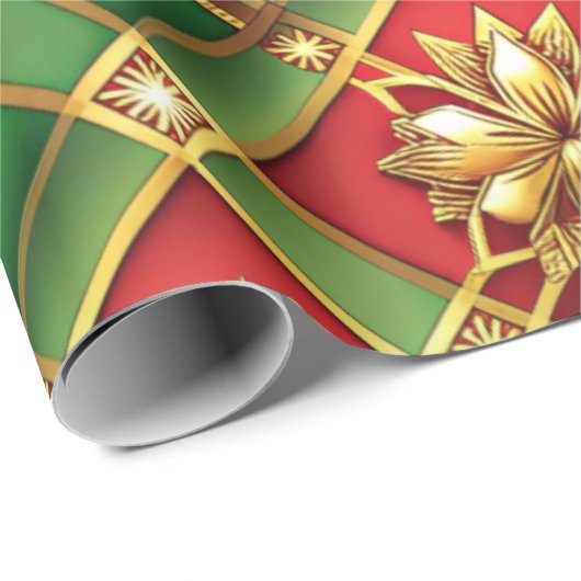 Feierliche Elegance - Wrap Geschenkpapier (Rolleneckpunkt)