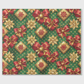 Feierliche Elegance - Wrap Geschenkpapier (Flach)