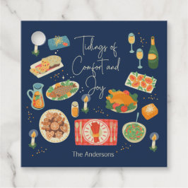 Feierliche Essenszeiten und Komfort Geschenkanhänger