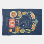 Feierliche Essenszeiten und Komfort Geschirrtuch (Horizontal)