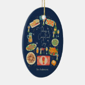 Feierliche Essenszeiten und Komfort Keramik Ornament (Rechts)