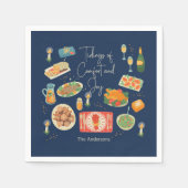 Feierliche Essenszeiten und Komfort Serviette (Vorderseite)