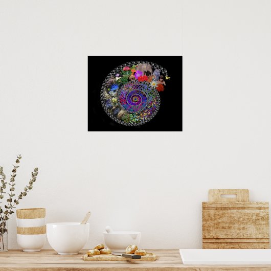 Feierliche Evolution Poster (Küche)