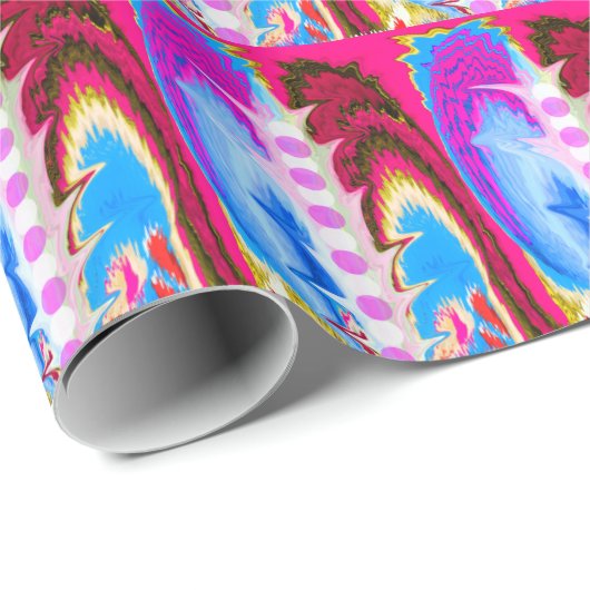 Feierliche Fantasie Geschenkpapier (Rolleneckpunkt)
