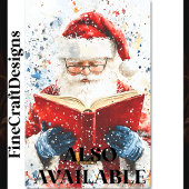 Feierliche Farben Vater Weihnachten AY5 Decoupage Seidenpapier