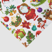 Feierliche farbenfrohe Weihnachtsfeier Seidenpapier (Ausschnitt)