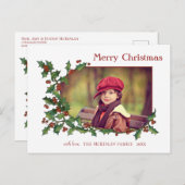 Feierliche Farbenspiele, Gruß & Foto Postkarte (Vorne/Hinten)