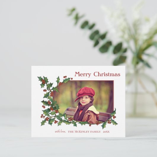 Feierliche Farbenspiele, Gruß & Foto Postkarte (Stehend Vorderseite)