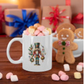 Feierliche farbige Weihnachtsnachtscreme Kaffeetasse